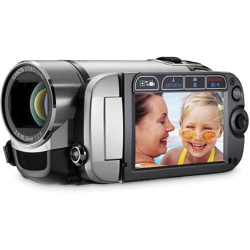 Canon FS200 Flash Memory Camcorder (Misty Silver) - worldtradesolution.com
- 1