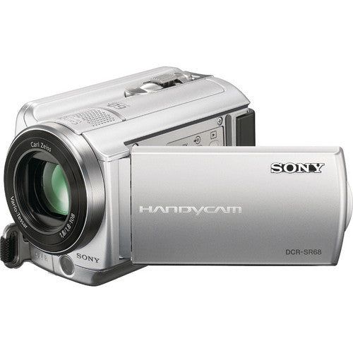 Sony Handycam DCR-SR68 HD Camcorder 80GB - SILVER - worldtradesolution.com
 - 2