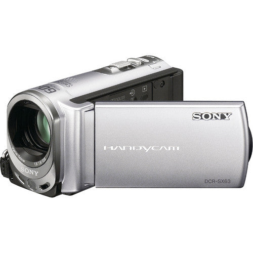 Sony DCR-SX63/S 16GB Internal Flash Memory Camcorder 60x Optical Zoom 2.7" - Silver - worldtradesolution.com
- 2