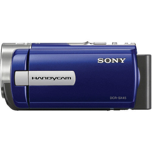Sony DCR-SX45 SD Flash Memory Camcorder (Blue) - worldtradesolution.com
 - 5