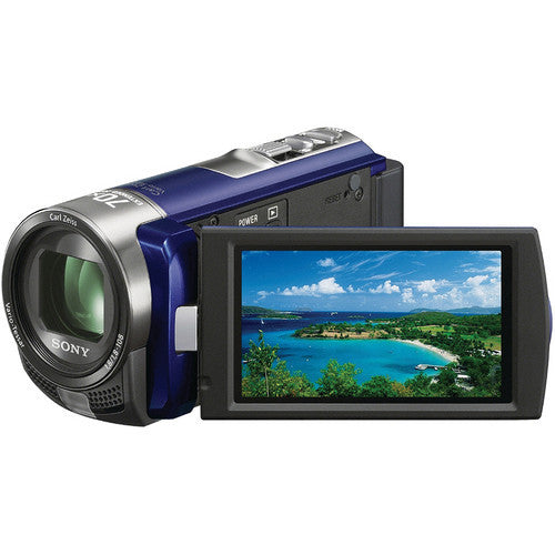 Sony DCR-SX45 SD Flash Memory Camcorder (Blue) - worldtradesolution.com
 - 1