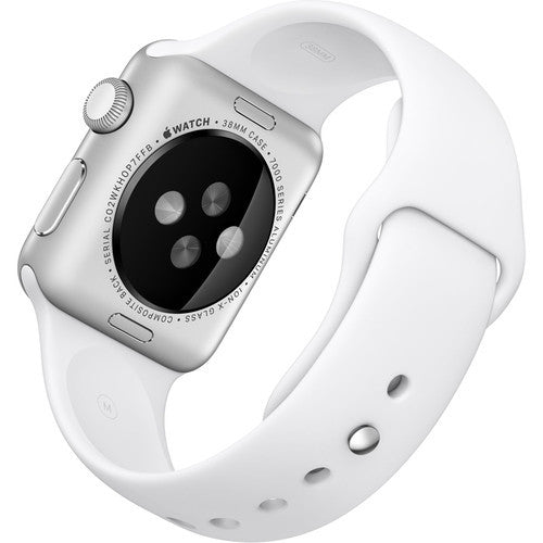 Apple Watch Sport MJ2T2LL/A - 38mm Silver Aluminum Case with White Sport Band - worldtradesolution.com
 - 3