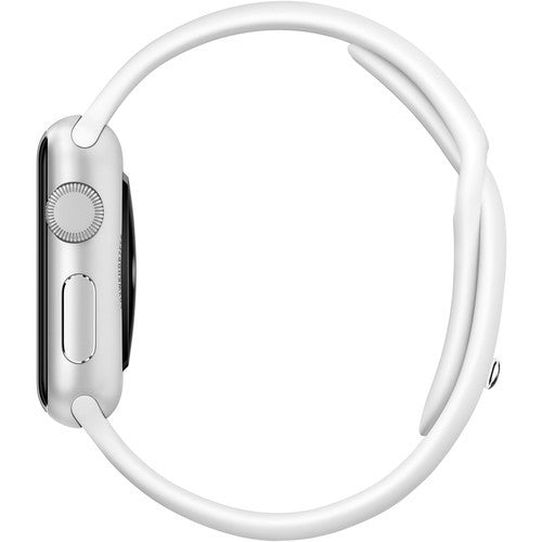 Apple Watch Sport MJ2T2LL/A - 38mm Silver Aluminum Case with White Sport Band - worldtradesolution.com
 - 4