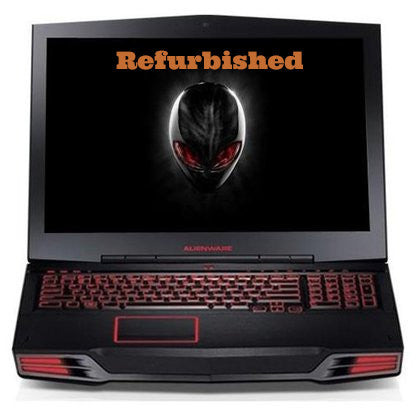 ALIENWARE M17x-R2 i7 Quad Core 720 1.60Ghz 6GB 500GB Webcam BluRay DVDRW Windows 7 Ultimate Refurbished - worldtradesolution.com - 1