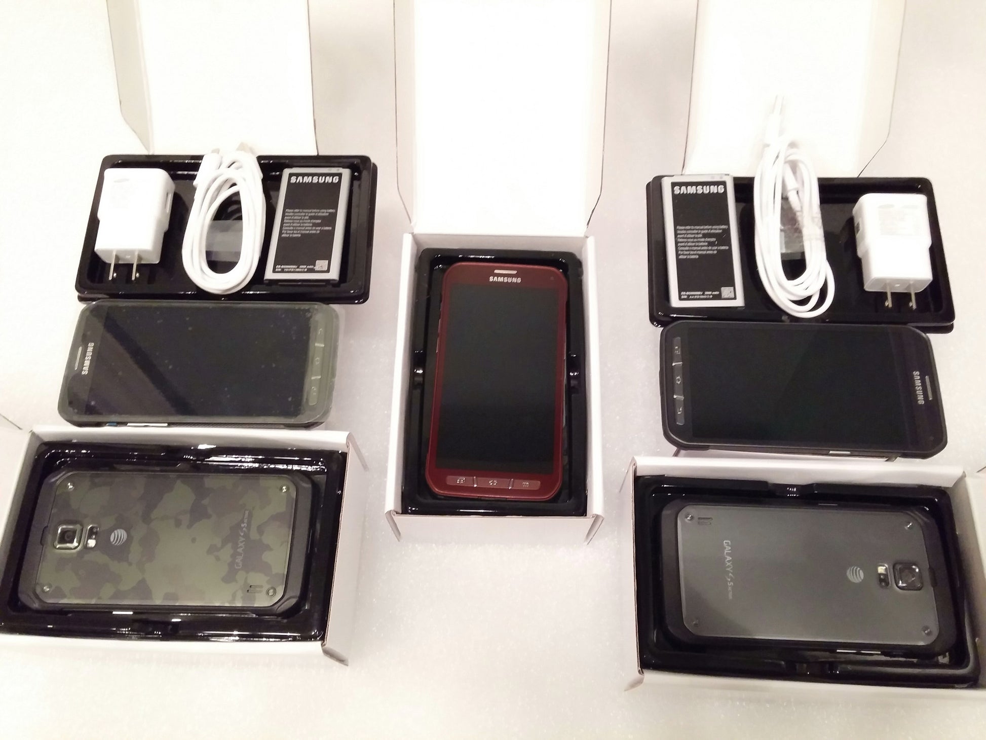 Samsung Galaxy S5 Active SM-G870A AT&T Titanium Grey Manufacturer Unlocked Like New Grade A - worldtradesolution.com
 - 7