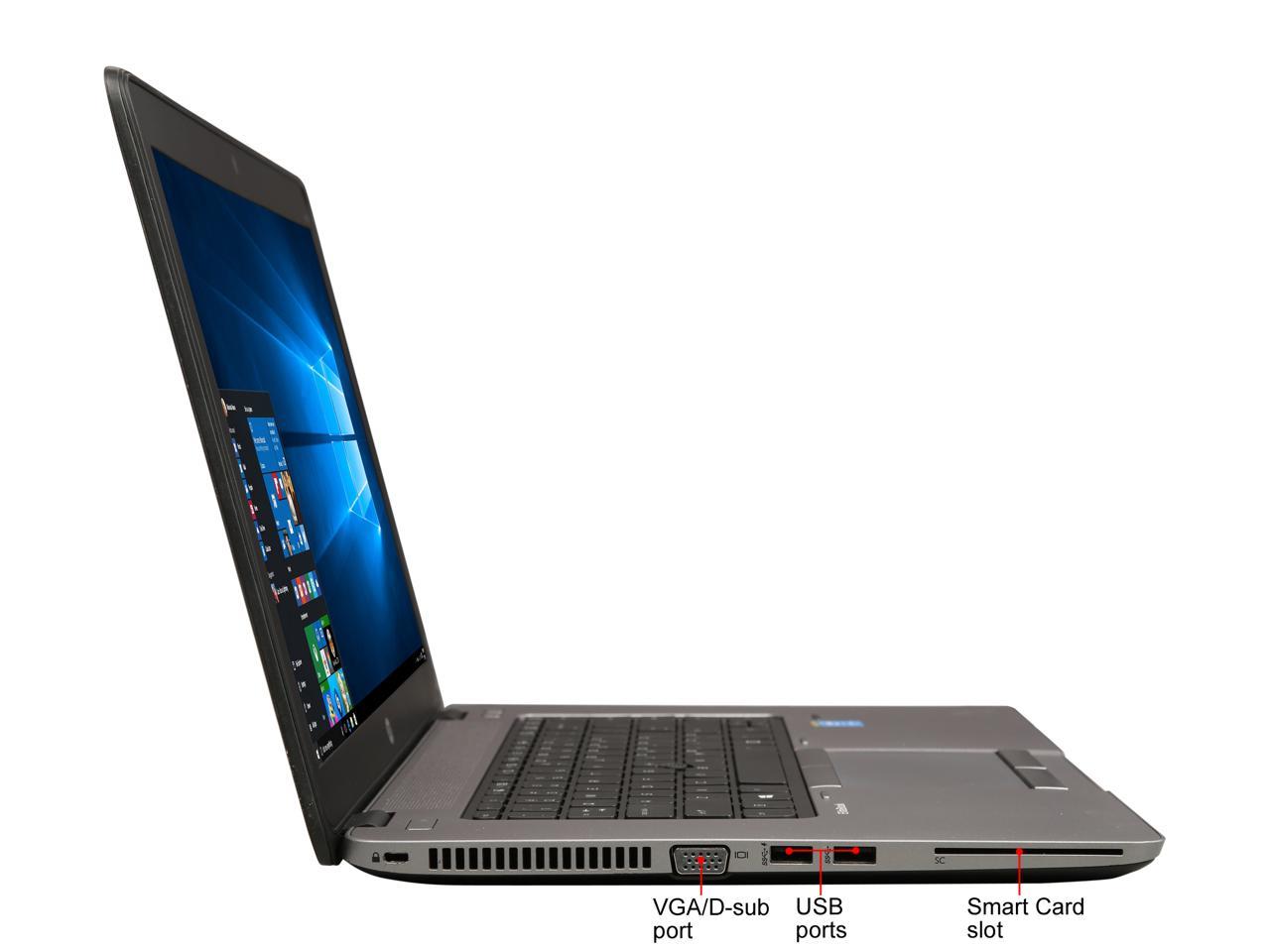 HP Elitebook 850 G1 15.6 Intel Core i5-4300U 1.90Ghz 4GB 256GB Webcam Windows 10 Pro