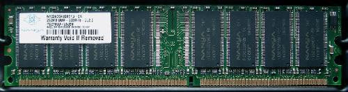 Nanya 256MB PC2700U-25330 DDR NT256D64S88B1G-6K CL2.5 184-Pin DIMM Desktop Memory - Non-ECC - worldtradesolution.com
 - 1