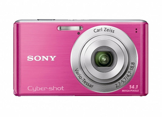 Sony Cyber-Shot DSC-W530 14.1 MP Digital Still Camera with Carl Zeiss Vario-Tessar 4x Wide-Angle Optical Zoom Lens and 2.7-inch LCD (Pink) - worldtradesolution.com
 - 1