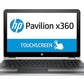 HP Pavilion x360 Touch Convertible 15-bk153nr 15.6" Intel Core i5-7200U 2.5GHz 12GB 500GB WCam Windows 10 Pro