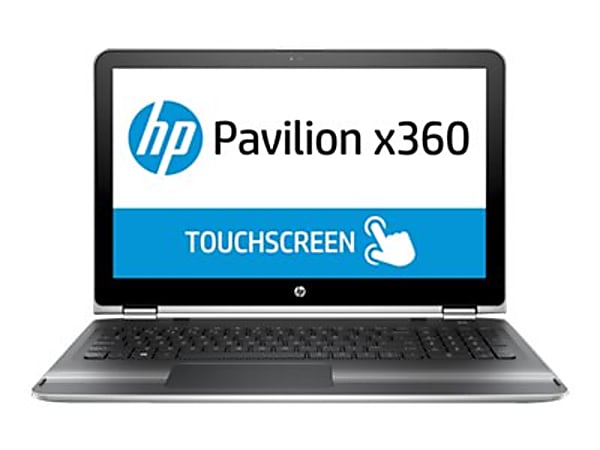 HP Pavilion x360 Touch Convertible 15-bk153nr 15.6" Intel Core i5-7200U 2.5GHz 12GB 500GB WCam Windows 10 Pro