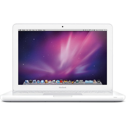 Apple MacBook MC516LL/A 13.3-Inch Intel Core 2 Duo 2.40Ghz 2GB 250GB DVDRW Bluetooth White Mac OS X 10.6 Snow Leopard - worldtradesolution.com
 - 1