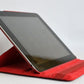 Ctech 360 Degrees Rotating Stand Leather Smart Case for Apple iPad 2 Red Luxury Crocodile Pattern - worldtradesolution.com
 - 4