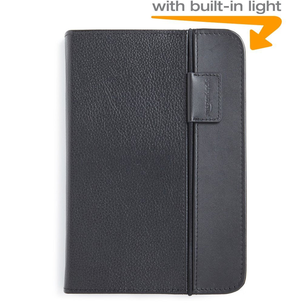 Amazon Kindle Lighted Leather Cover, Black (Fits Kindle Keyboard) - worldtradesolution.com
 - 1