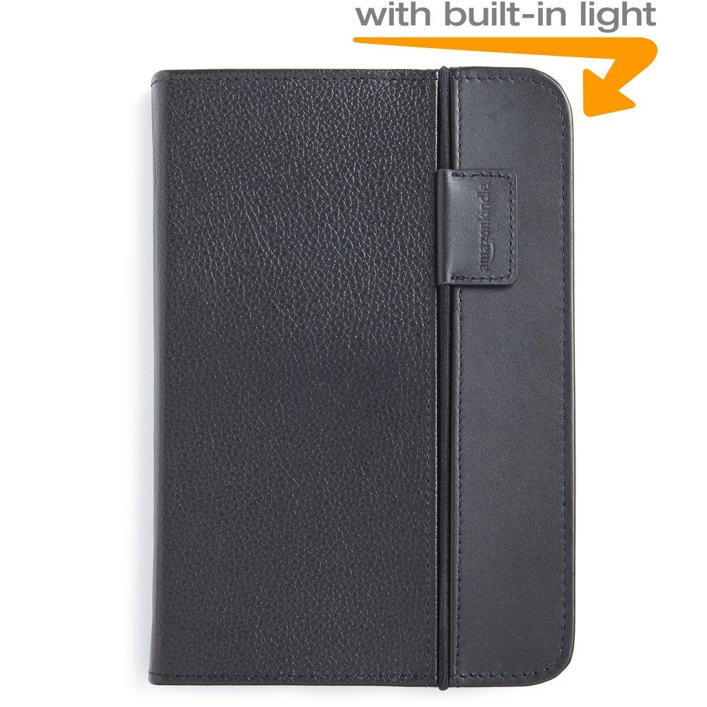 Amazon Kindle Lighted Leather Cover, Black (Fits Kindle Keyboard) - Grade B W/User Guide - worldtradesolution.com
 - 1