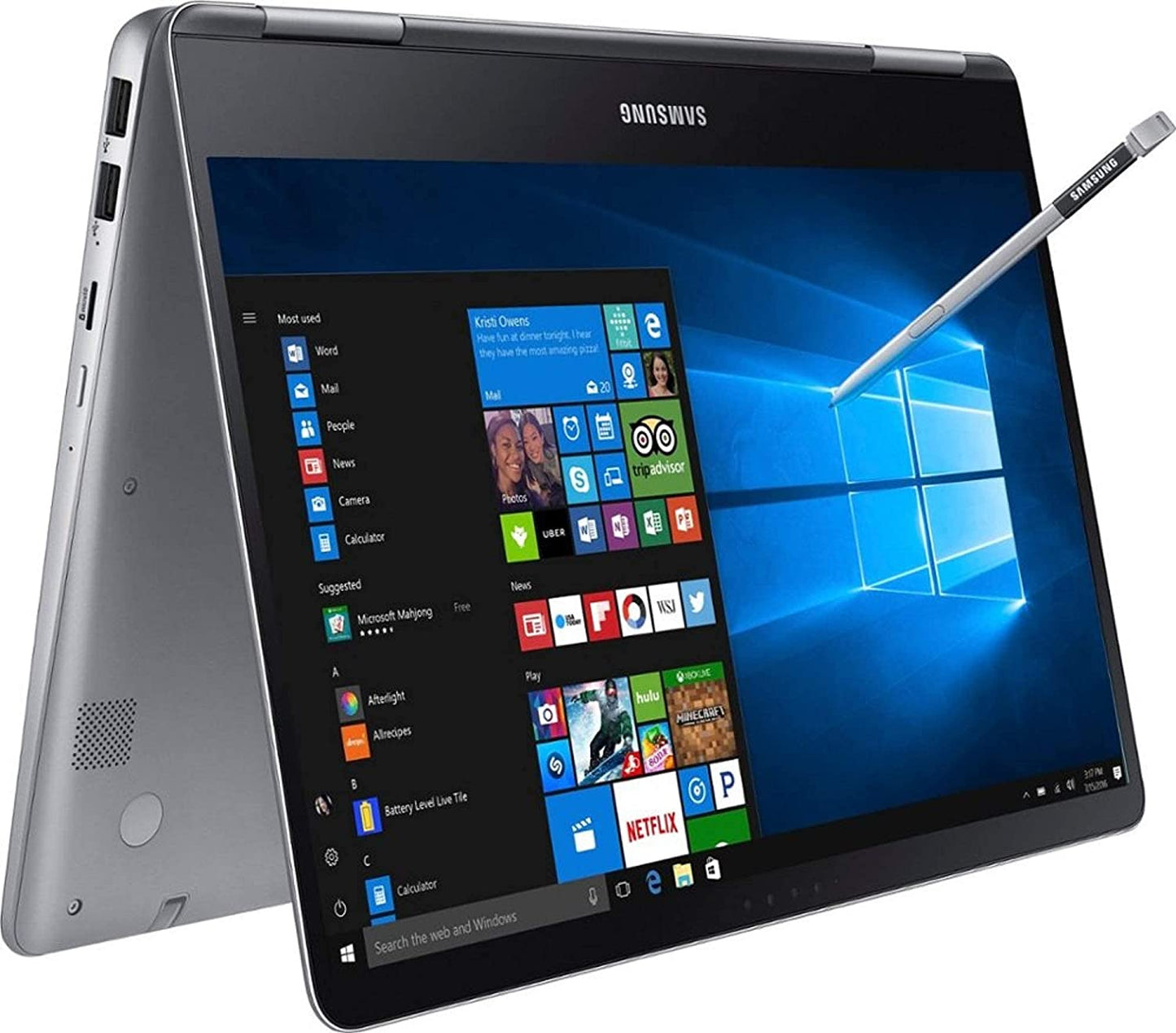 Samsung Notebook 9 Pro NP940X5N-X01US 15" FHD 2-in-1 Touchscreen Intel Core i7-8550U 1.80Ghz 16GB 256GB Webcam Windows 10 Pro