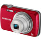 Samsung PL20 Digital Camera 14.2MP, 5x Optical Zoom 2.7-inch LCD (Red) - worldtradesolution.com
 - 1