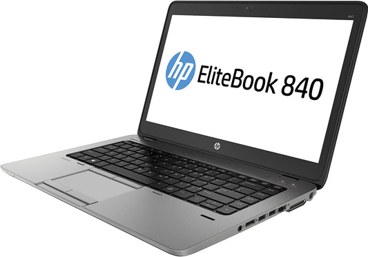 HP Elitebook 840 G1 14" Intel Core i5-4300U 1.90Ghz 4GB 500GB Webcam Windows 10 Pro
