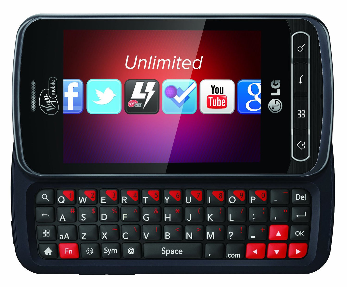 LG VM701 Optimus Slider Prepaid Android Phone (Virgin Mobile) - worldtradesolution.com
- 2