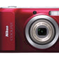 Nikon Coolpix L20 10MP Digital Camera with 3.6 Optical Zoom and 3 inch LCD, (Deep Red) - worldtradesolution.com
 - 1