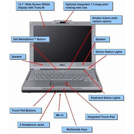 Dell XPS M1210 Intel Core 2 Duo 1.8Ghz T5600 12.1" WXGA 4GB 80GB DVDRW Webcam Black Windows XP Media Center Edition 2005 - worldtradesolution.com
 - 2