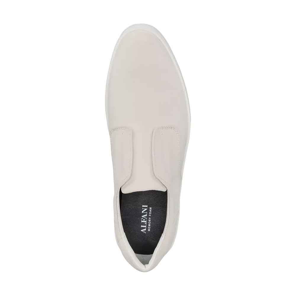 Alfani Mens Jayce Slip-On Sneakers Beige 10