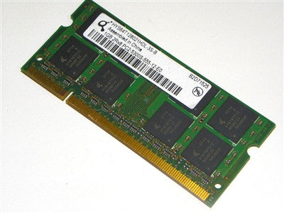Infineon 1GB DDR2 PC5300S-555-12-E0 Laptop Memory HYS64T128021HDL-3S-B - Non-ECC - worldtradesolution.com