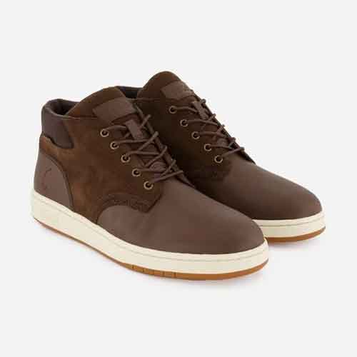 Polo Ralph Lauren Mens Waterproof Leather-Suede Brown 8