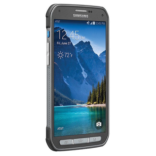 Samsung Galaxy S5 Active SM-G870A AT&T Titanium Grey Manufacturer Unlocked Like New Grade A - worldtradesolution.com
 - 2