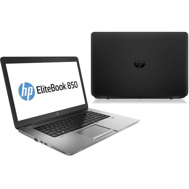 HP Elitebook 850 G1 15.6 Intel Core i5-4300U 1.90Ghz 16GB 256GB Webcam Windows 10 Pro