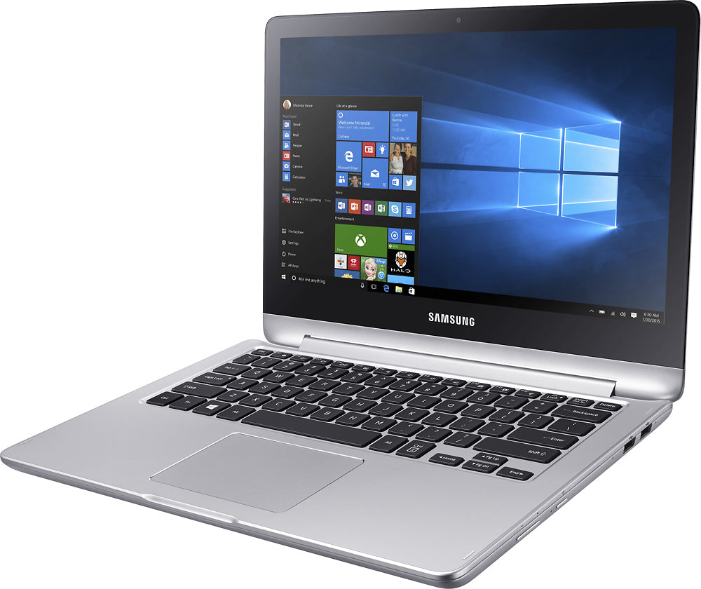 Samsung Notebook 7 Spin Touch NP740U3L-L02US 13.3" Intel Core i5-6200U 2.30Ghz 8GB 1TB Webcam Windows 10 Pro