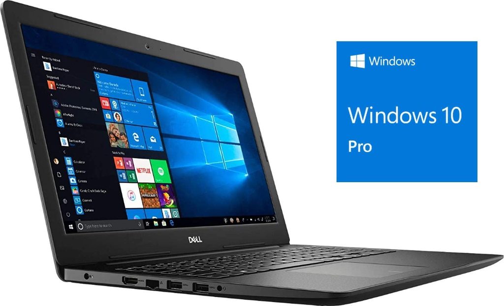 Dell Inspiron 15 3583 Touch 15.6" 1.6Ghz Intel Core i5-8265U 8GB 256GB Webcam Win 10 Pro