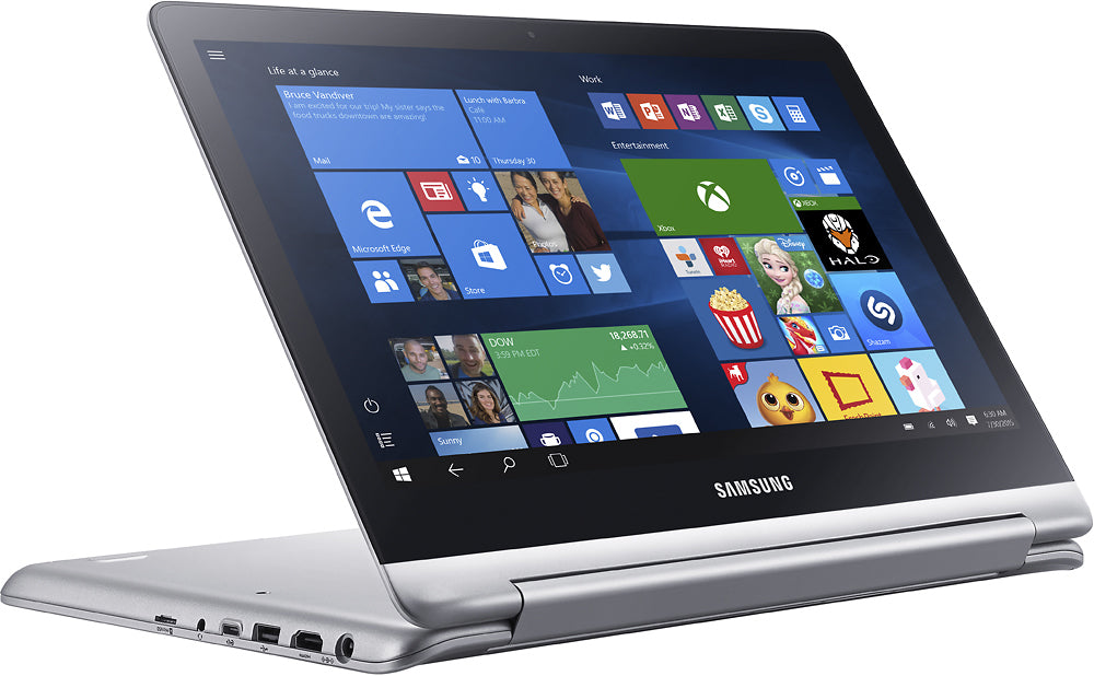 Samsung Notebook 7 Spin Touch NP740U3L-L02US 13.3" Intel Core i5-6200U 2.30Ghz 8GB 1TB Webcam Windows 10 Pro