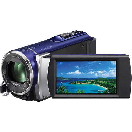 Sony Handycam HDR-CX210 HD Camcorder 8GB - Blue - worldtradesolution.com
 - 1
