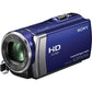 Sony Handycam HDR-CX210 HD Camcorder 8GB - Blue - worldtradesolution.com
 - 3
