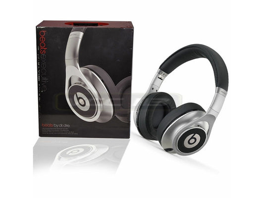 Beats by Dr. Dre - Executive Over-the-Ear Headphones - Silver - 810-00050 - worldtradesolution.com
 - 1