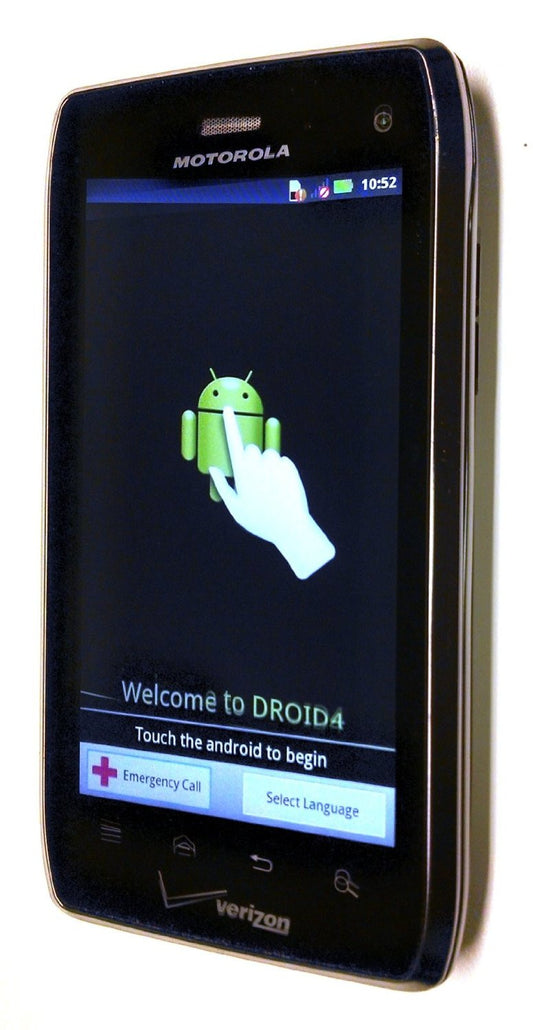 Motorola Droid 4 XT894 4G LTE Factory Unlocked Refurbished Black Android Smartphone Verizon - worldtradesolution.com
 - 1