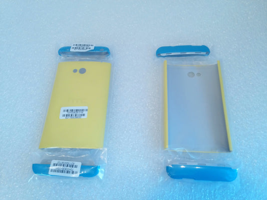 New Tri-color Double Dip Hard Plastic Case Cover For HTC ONE M7 Blue/Yellow/Blue - Original - worldtradesolution.com
 - 1