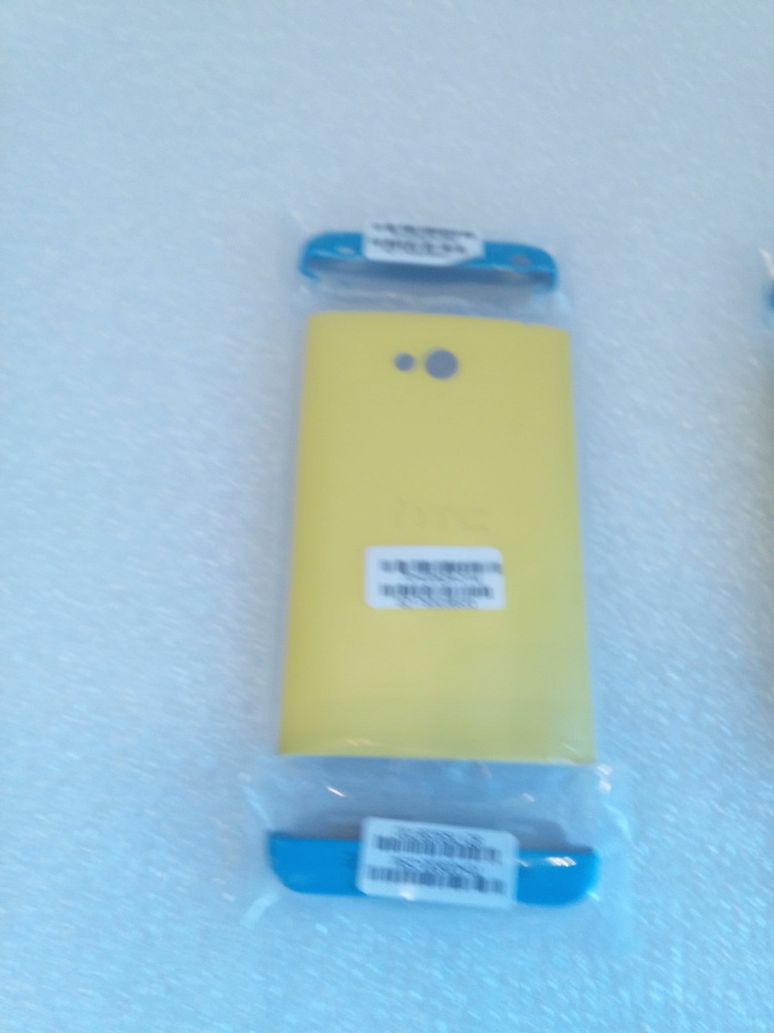 New Tri-color Double Dip Hard Plastic Case Cover For HTC ONE M7 Blue/Yellow/Blue - Original - worldtradesolution.com
 - 3