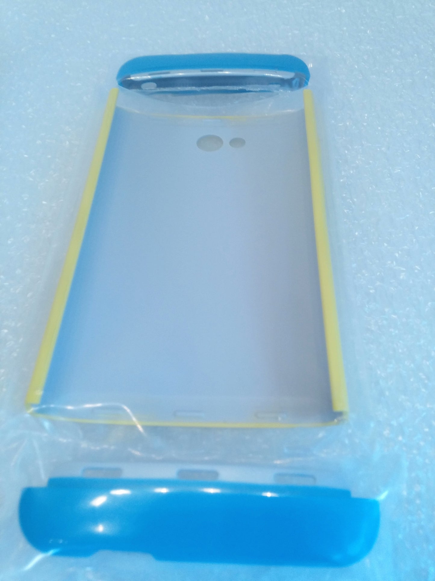 New Tri-color Double Dip Hard Plastic Case Cover For HTC ONE M7 Blue/Yellow/Blue - Original - worldtradesolution.com
 - 5