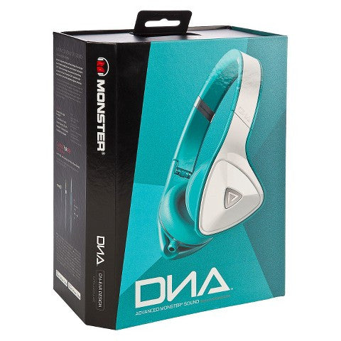 Monster - DNA On-Ear Headphones - White/Teal - 128468-00 - worldtradesolution.com
 - 6