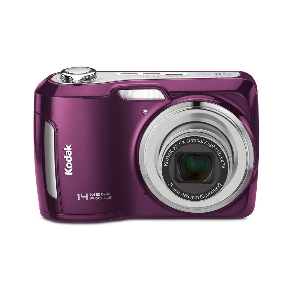 Kodak EasyShare C195-2100 14 MP 5x Optical/5x Digital Zoom HD Camera (Purple) - worldtradesolution.com
 - 1