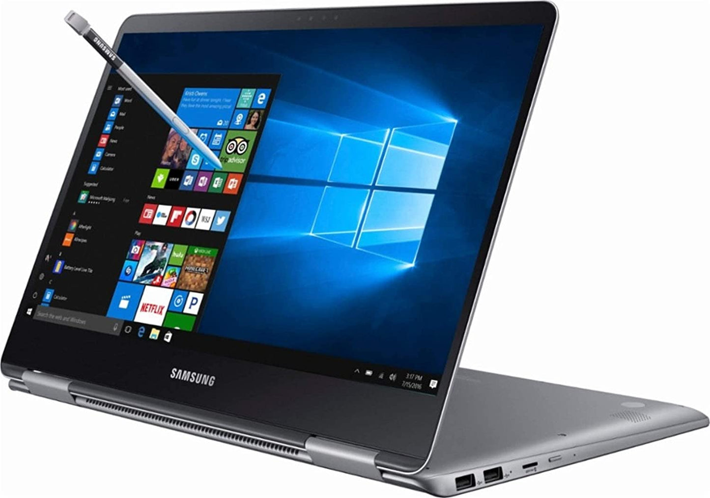 Samsung Notebook 9 Pro NP940X5N-X01US 15" FHD 2-in-1 Touchscreen Intel Core i7-8550U 1.80Ghz 16GB 256GB Webcam Windows 10 Pro