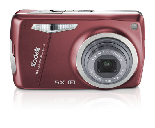 Kodak Easyshare M575-2474 14 MP Digital Camera with 5x Wide Angle Optical Zoom and 3.0-Inch LCD (Red) - worldtradesolution.com
 - 1