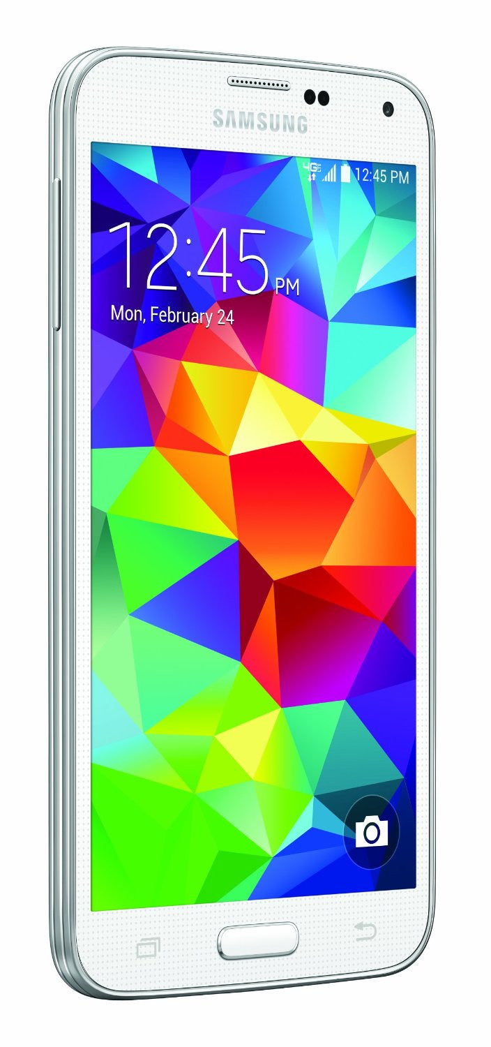Samsung Galaxy S5 SM-G900V 4G LTE 16GB Verizon Unlocked Smartphone White - worldtradesolution.com
 - 4