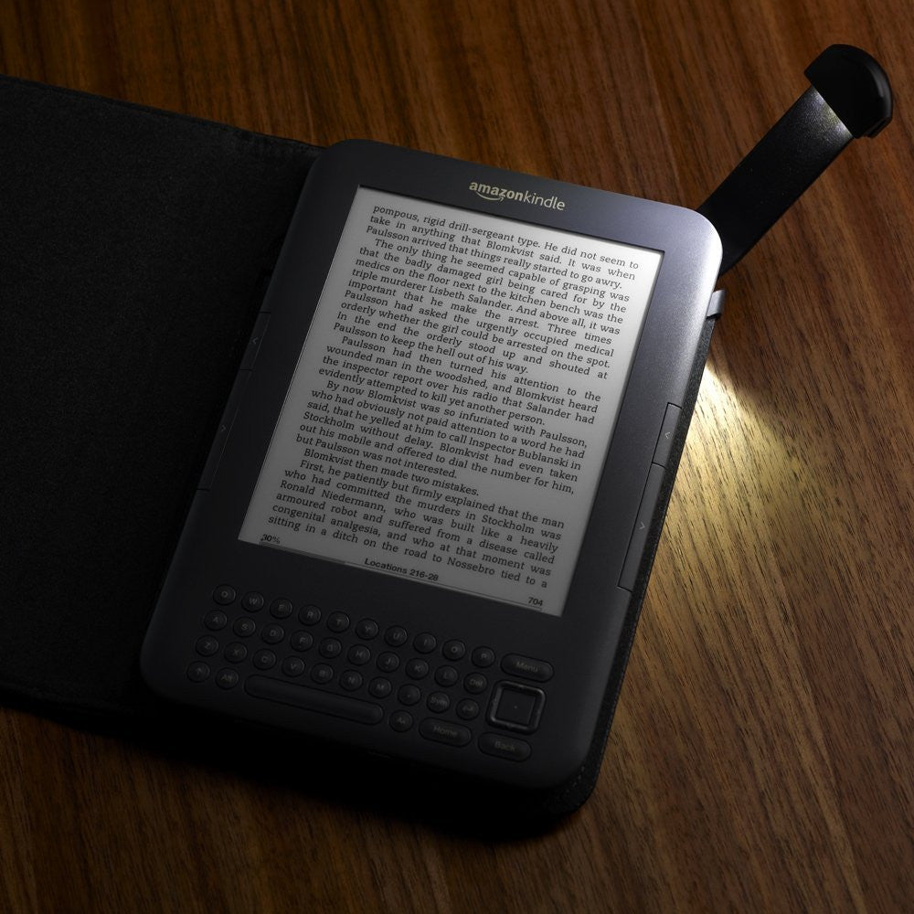 Amazon Kindle Lighted Leather Cover, Black (Fits Kindle Keyboard) - worldtradesolution.com
 - 6