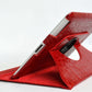 Ctech 360 Degrees Rotating Stand Leather Smart Case for Apple iPad 2 Red Luxury Crocodile Pattern - worldtradesolution.com
 - 5