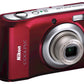 Nikon Coolpix L20 10MP Digital Camera with 3.6 Optical Zoom and 3 inch LCD, (Deep Red) - worldtradesolution.com
 - 4