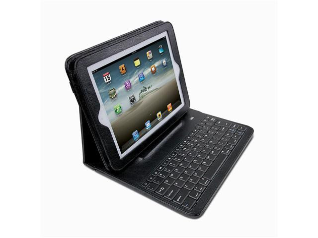Dyconn IPBKF Bluetooth 2.0 Keyboard Pad Folio Case with Detachable Sleeve for iPad 2/3 - worldtradesolution.com
 - 2