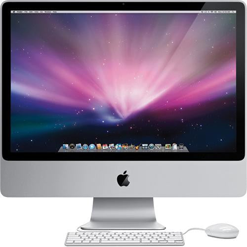 Apple iMac A1225 MB420LL/A 24 Inch 8GB 1TB 512MB VGA 3.06Ghz Intel Core 2 Duo Mac OS X White - worldtradesolution.com
 - 1