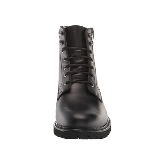 Calvin Klein Mens Cavin Lace-Up Lug Boots Black 11